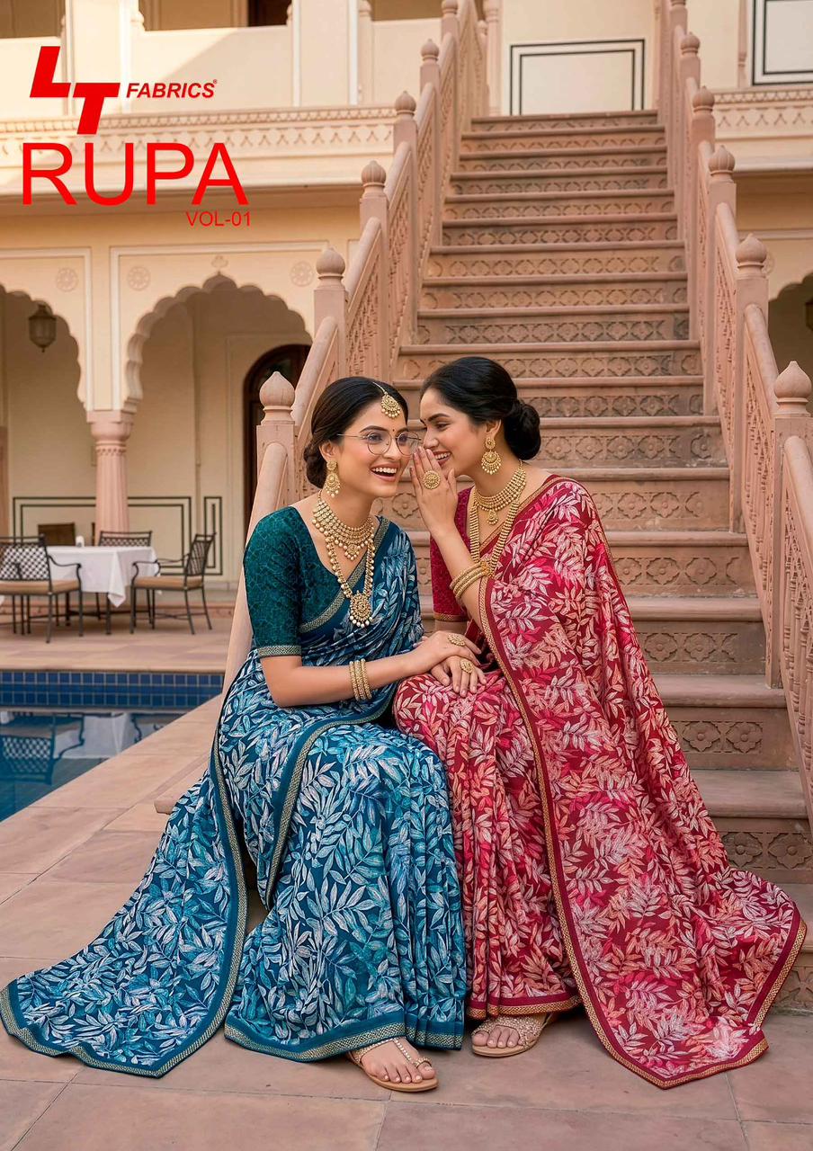 Rupa Vol 1 Lt Fabrics Dola Silk Sarees Supplier