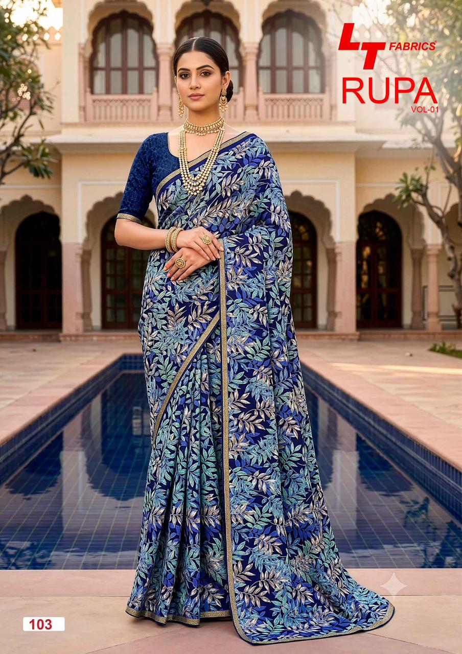 Rupa Vol 1 Lt Fabrics Dola Silk Sarees Supplier