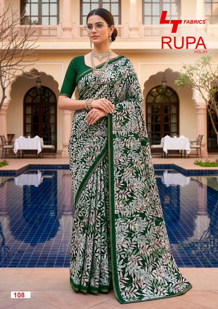 Rupa Vol 1 Lt Fabrics Dola Silk Sarees Supplier