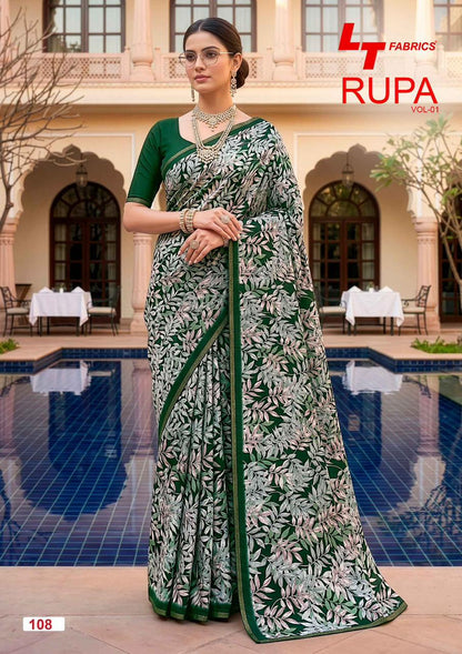 Rupa Vol 1 Lt Fabrics Dola Silk Sarees Supplier