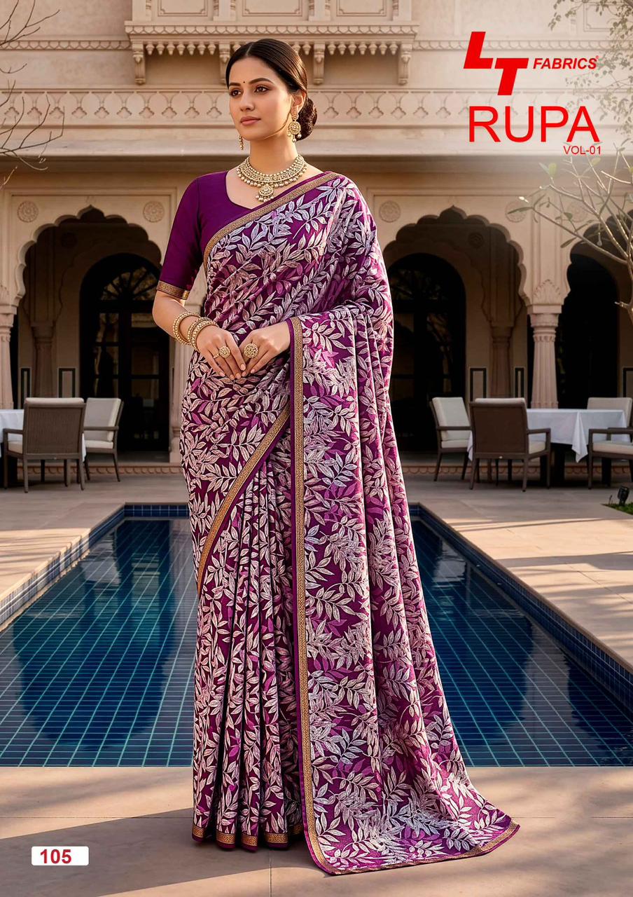 Rupa Vol 1 Lt Fabrics Dola Silk Sarees Supplier