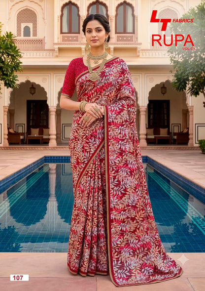 Rupa Vol 1 Lt Fabrics Dola Silk Sarees Supplier