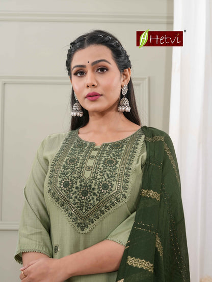 Rupali Hetvi Vertican Readymade Pant Style Suits Supplier Ahmedabad