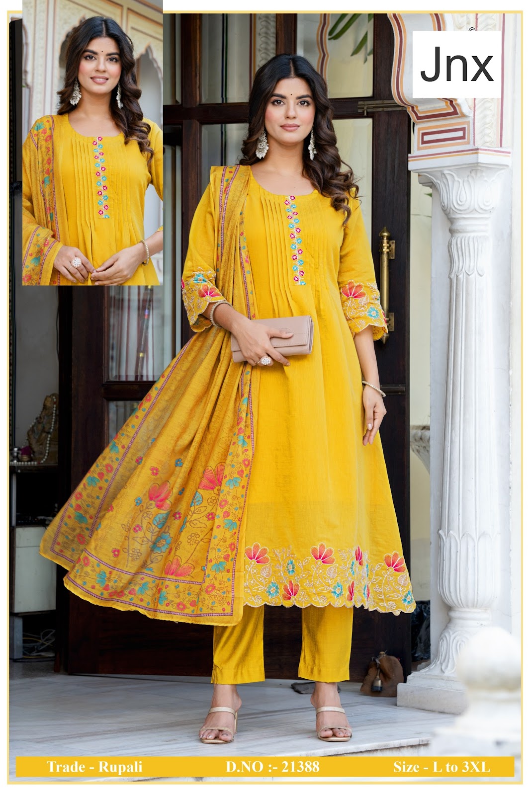 Rupali Jnx Readymade Anarkali Suits Wholesaler