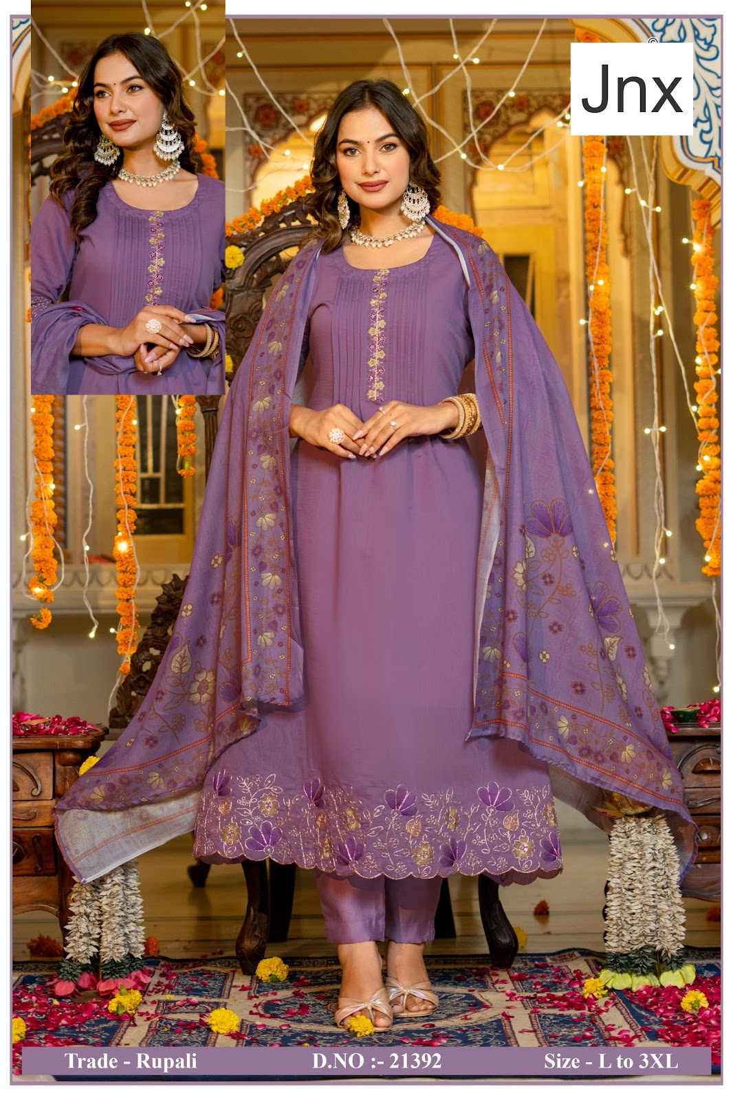 Rupali Jnx Readymade Anarkali Suits Wholesaler