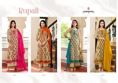Rupali Rangoon Cotton Readymade Anarkali Suits Wholesaler India