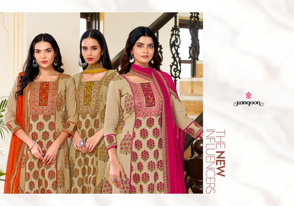 Rupali Rangoon Cotton Readymade Anarkali Suits Wholesaler India