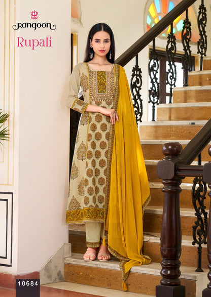 Rupali Rangoon Cotton Readymade Anarkali Suits Wholesaler India