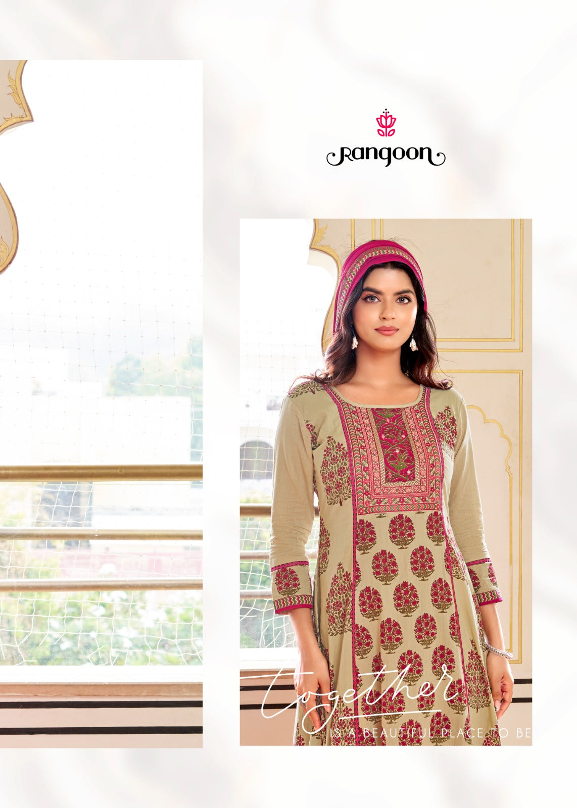 Rupali Rangoon Cotton Readymade Anarkali Suits Wholesaler India
