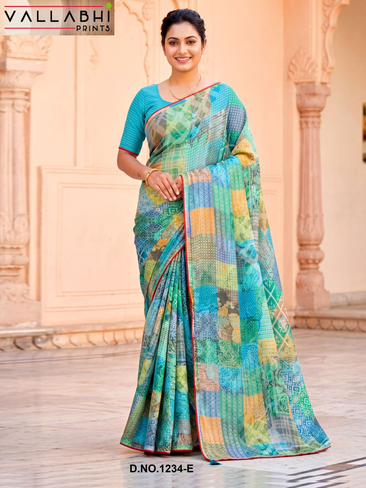 Rupanshi Vol 15 Vallabhi Prints Moss Sarees Supplier Ahmedabad