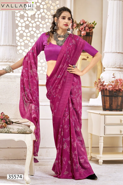 Rupanshi Vol 4 Vallabhi Prints Georgette Sarees Supplier India
