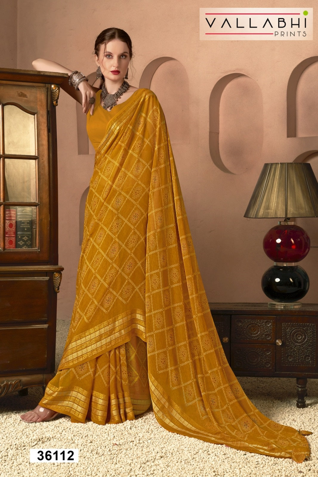 Rupanshi Vol 5 Vallabhi Prints Moss Sarees Wholesaler Ahmedabad
