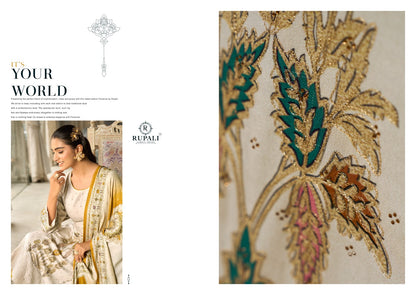 Rushika Rupali Pashmina Suits Supplier India