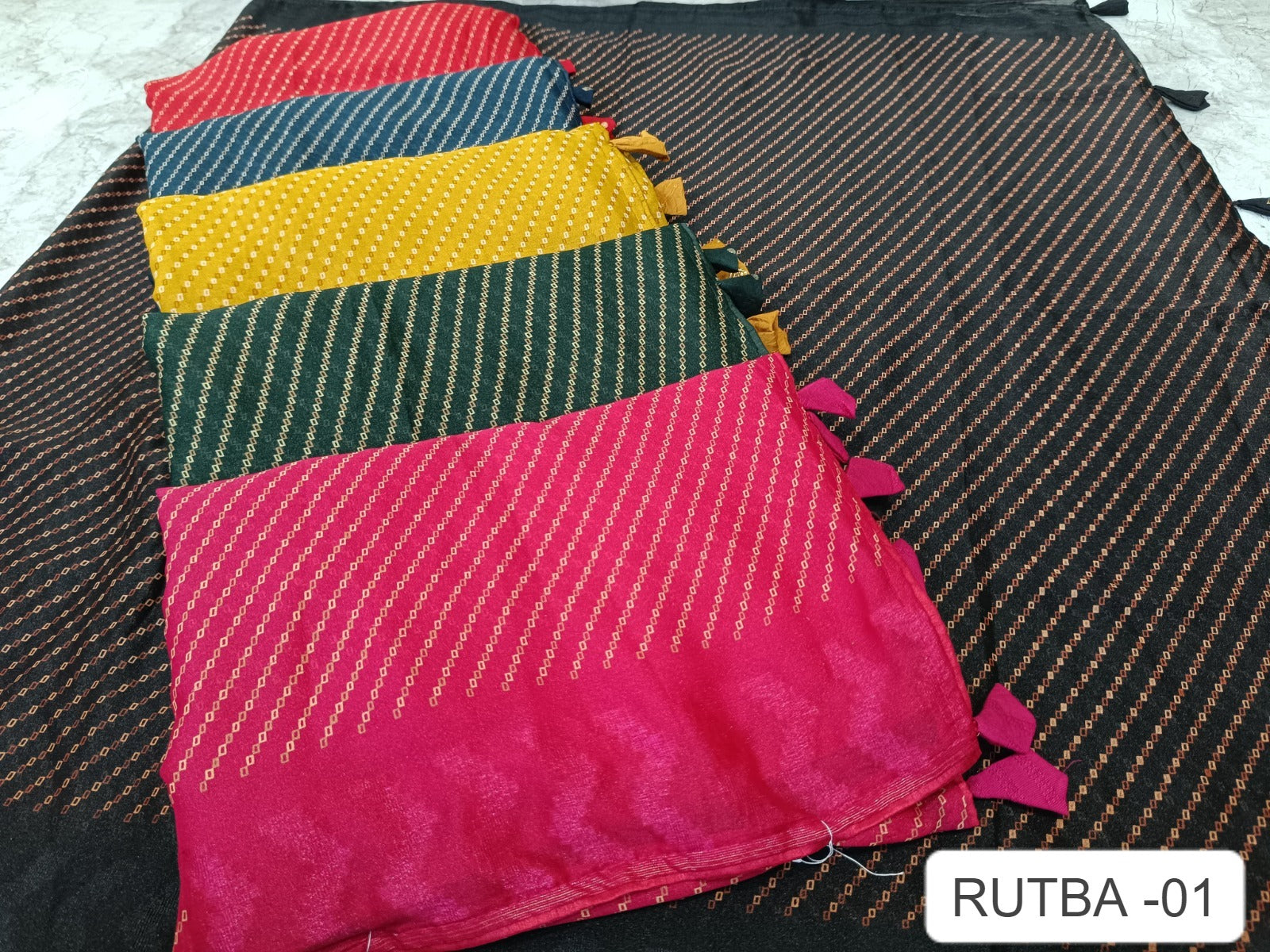 Rutba 1 Kalpveli Mono Georgette Sarees Wholesale Price