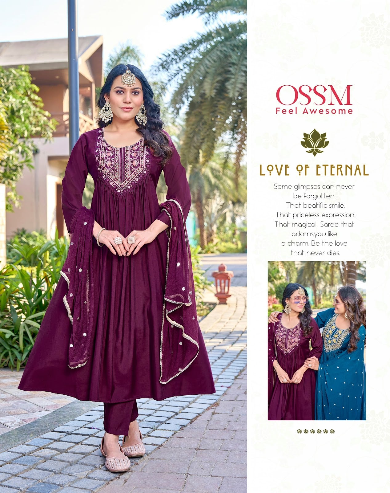 Rutbaa Ossm Roman Silk Readymade Anarkali Suits Manufacturer Ahmedabad