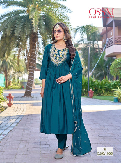 Rutbaa Ossm Roman Silk Readymade Anarkali Suits Manufacturer Ahmedabad