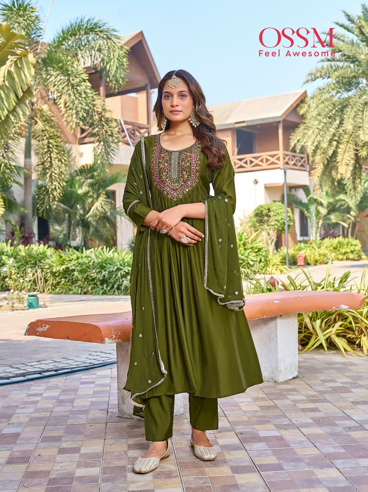 Rutbaa Ossm Roman Silk Readymade Anarkali Suits Manufacturer Ahmedabad