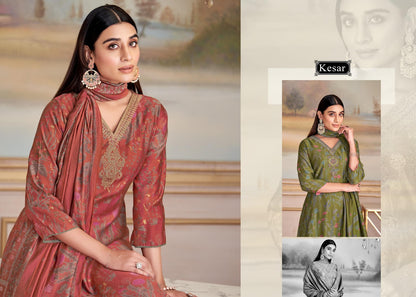 Rutbah Kesar Pashmina Suits Manufacturer Ahmedabad