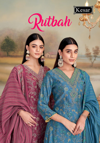 Rutbah Kesar Pashmina Suits Manufacturer Ahmedabad