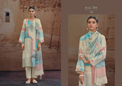 Ruwaa Kilory Lawn Cotton Pant Style Suits Manufacturer