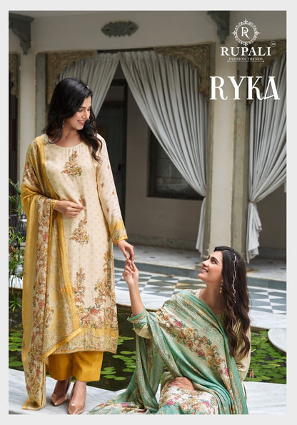 Ryka Rupali Jaam Satin Pant Style Suits Wholesale Price