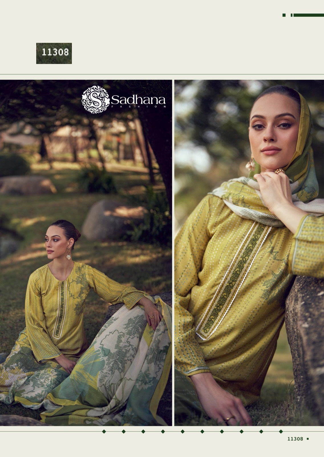 S-Iliana Sadhana Pure Muslin Pant Style Suits Wholesaler Ahmedabad