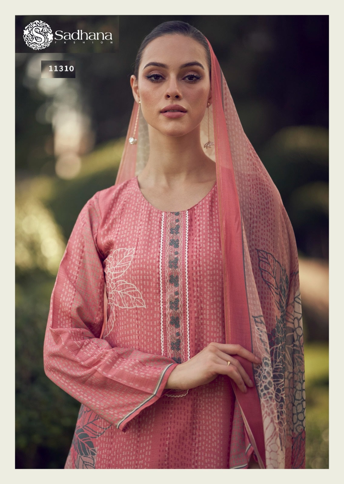 S-Iliana Sadhana Pure Muslin Pant Style Suits Wholesaler Ahmedabad