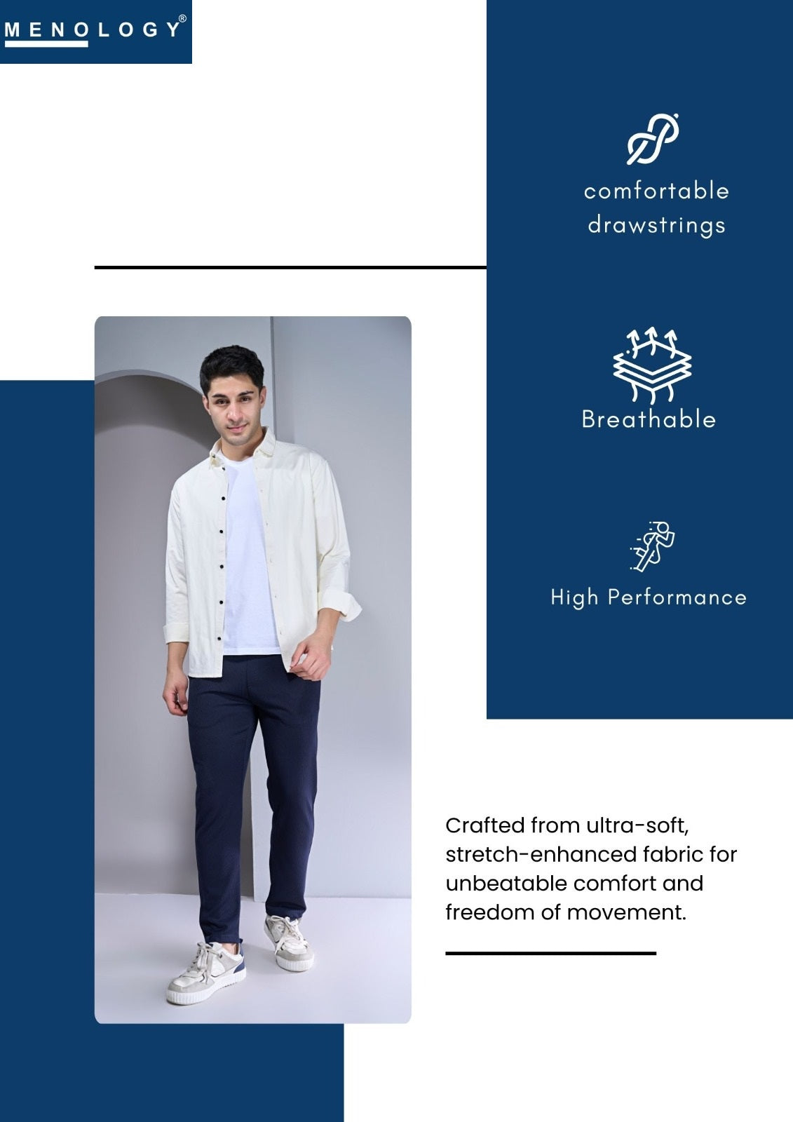 Sa J G2 Menology Knit Mens Track Pants Exporter India