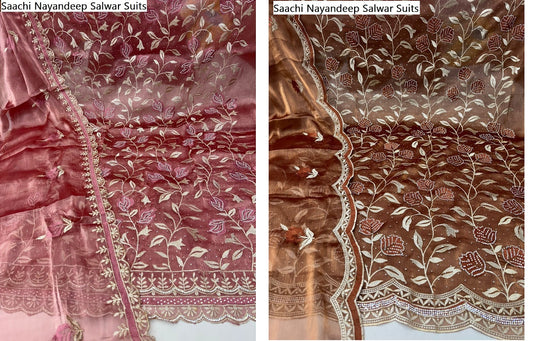 Saachi Nayandeep Burbeery Salwar Suits Wholesale