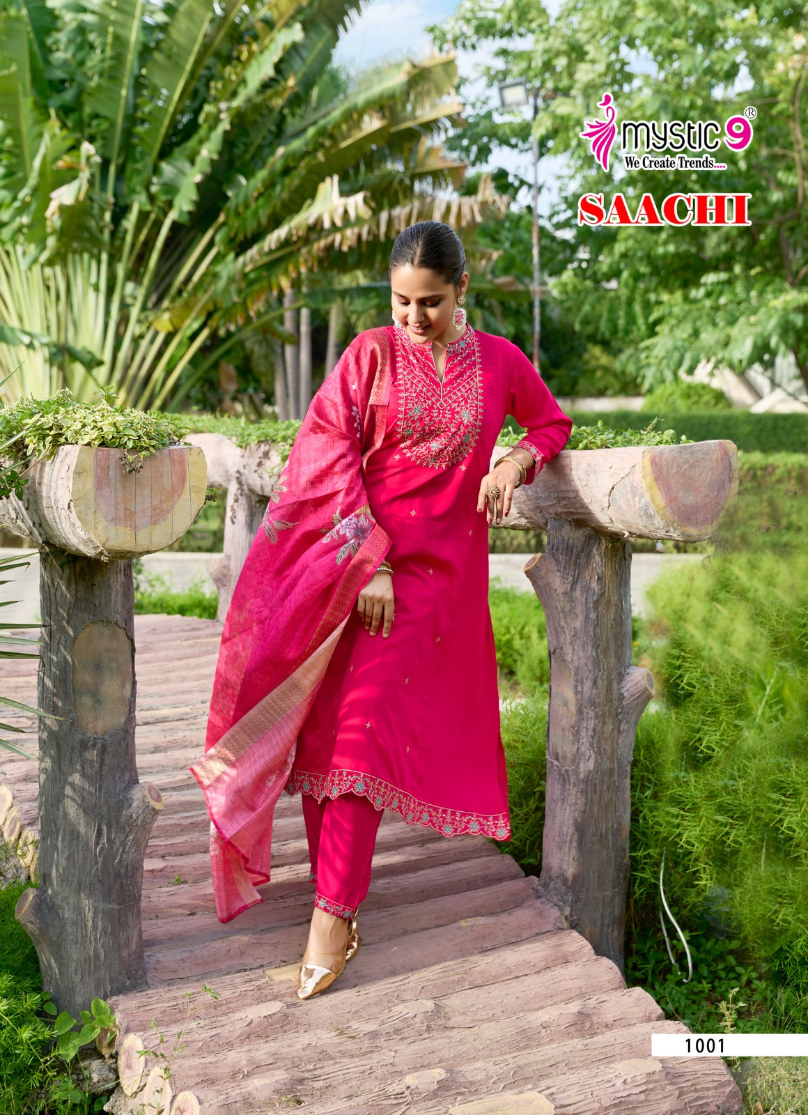 Saachi Vol 1 Mystic 9 Gaji Silk Readymade Pant Style Suits Manufacturer Ahmedabad