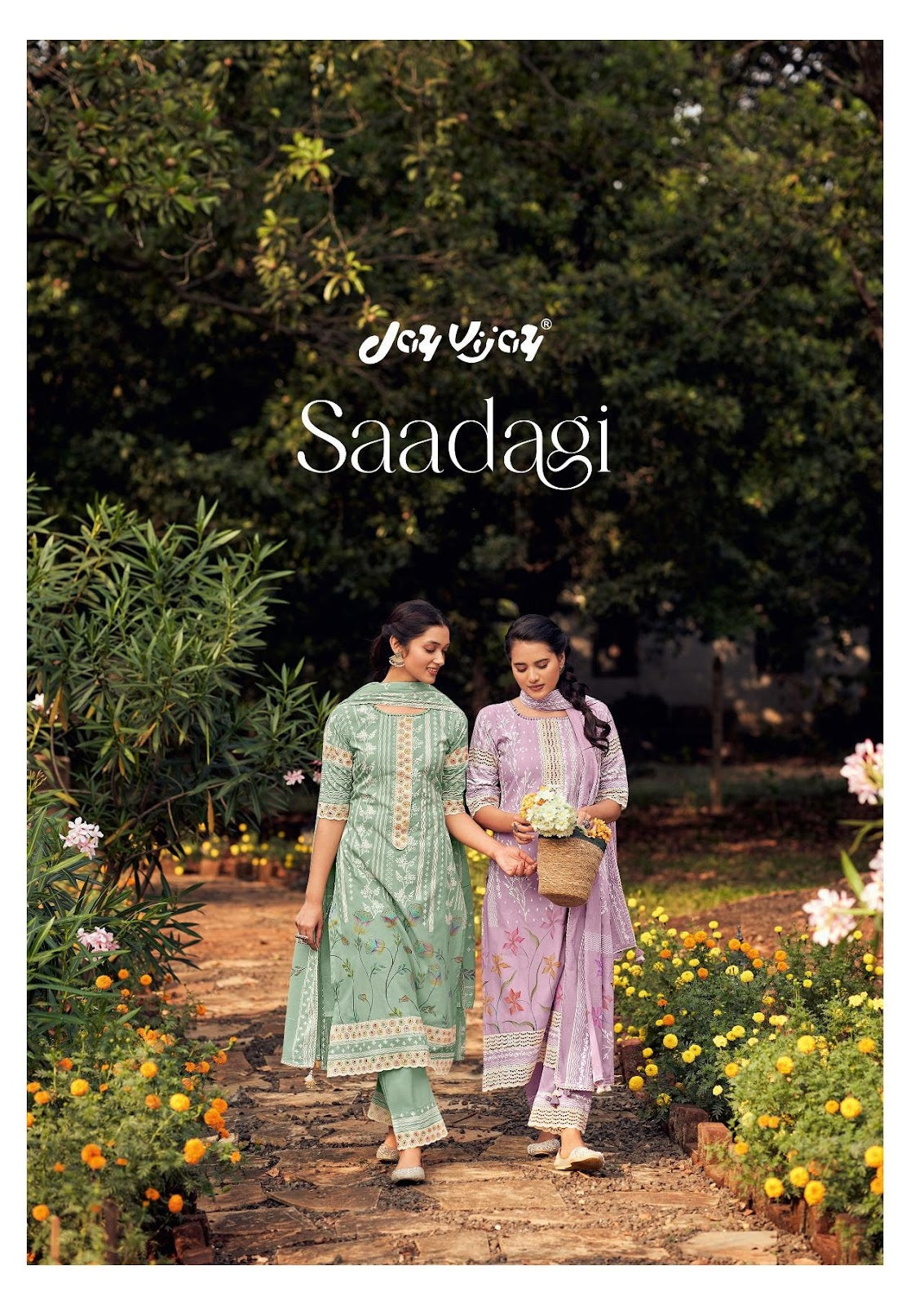 Saadagi Jay Vijay Pure Cotton Pant Style Suits Exporter Ahmedabad