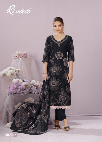 Saaz Rivaa Pure Italian Pant Style Suits Supplier Ahmedabad