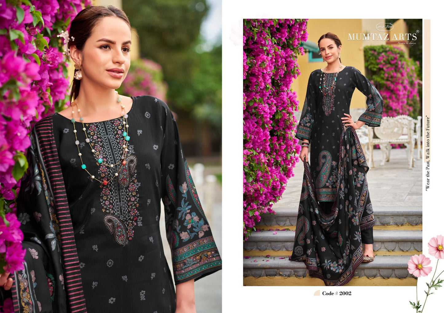 Saadgi Mumtaz Arts Viscose Modal Karachi Salwar Suits Exporter Ahmedabad