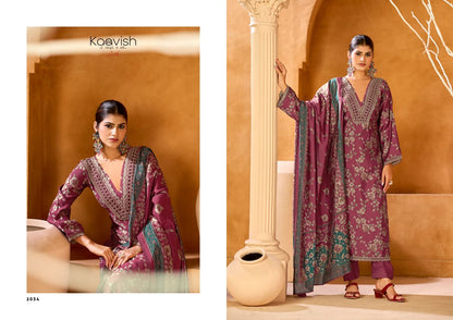 Saaj Kaavish Modal Silk Pant Style Suits Wholesale Price