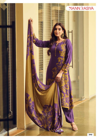 Saaj Mannrasiya Pashmina Suits Manufacturer Ahmedabad