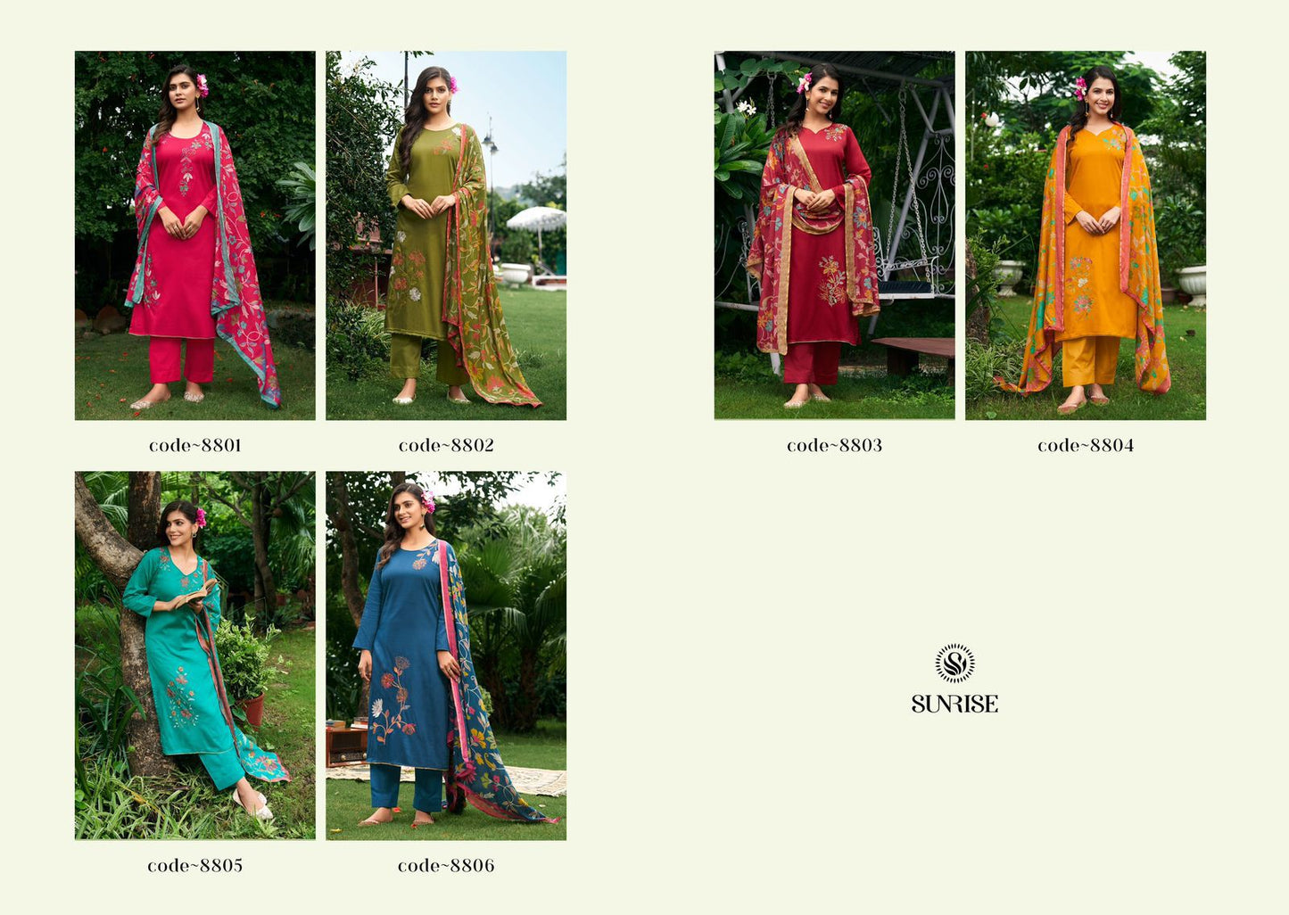Saajan Vol 4 Sunrise Jam Satin Pant Style Suits Exporter Ahmedabad