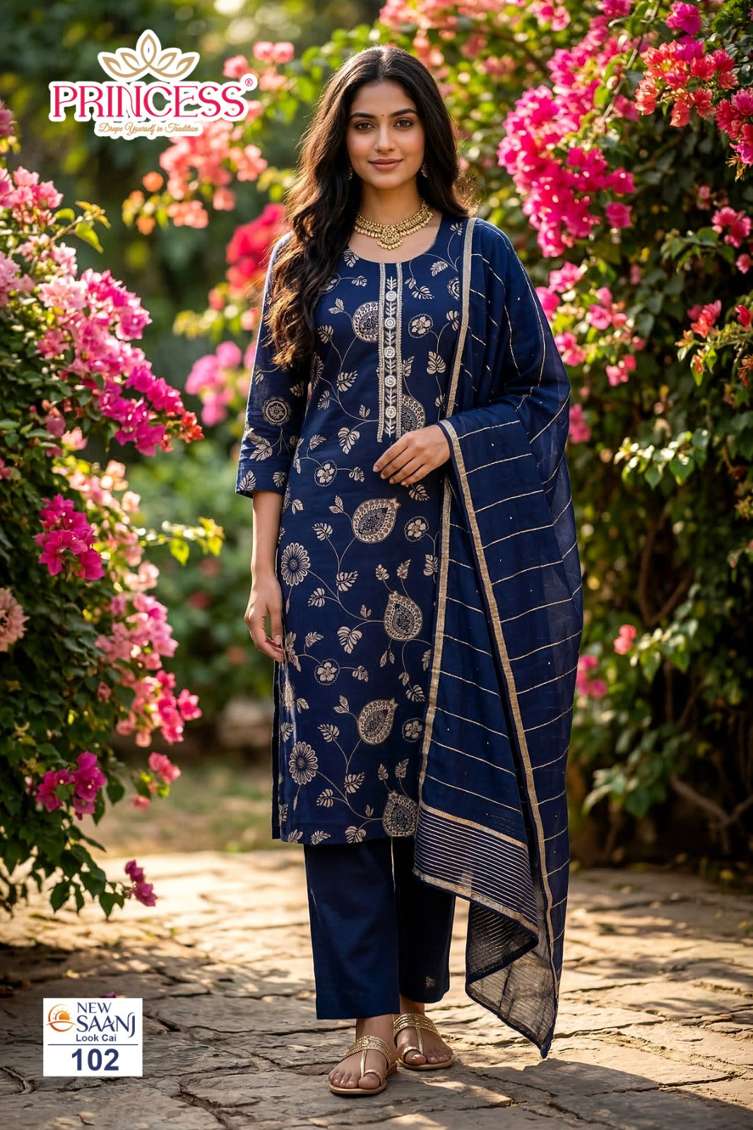 Saanj Princess Creation Vatican Readymade Pant Style Suits Wholesaler Ahmedabad