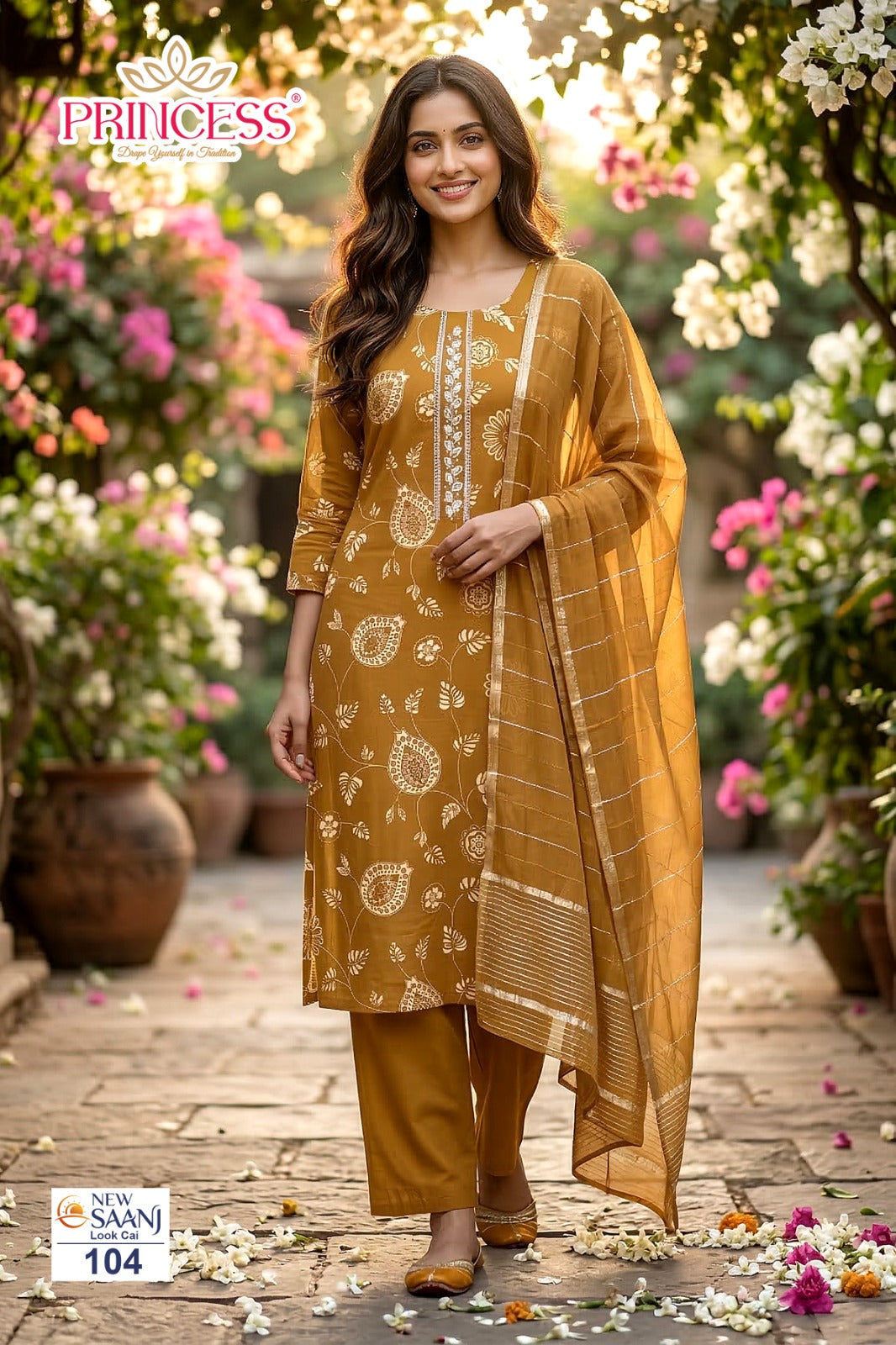 Saanj Princess Creation Vatican Readymade Pant Style Suits Wholesaler Ahmedabad