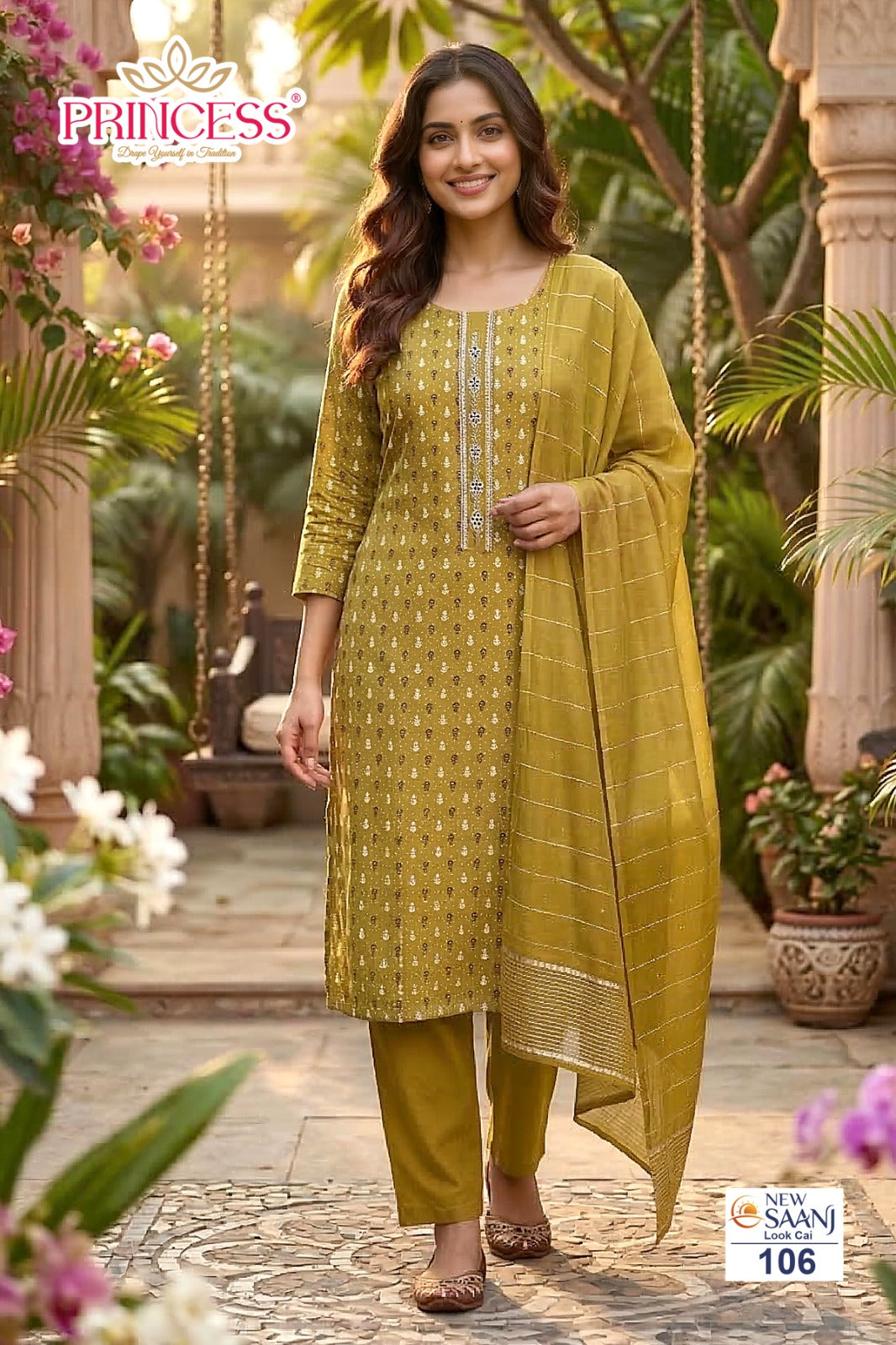 Saanj Princess Creation Vatican Readymade Pant Style Suits Wholesaler Ahmedabad