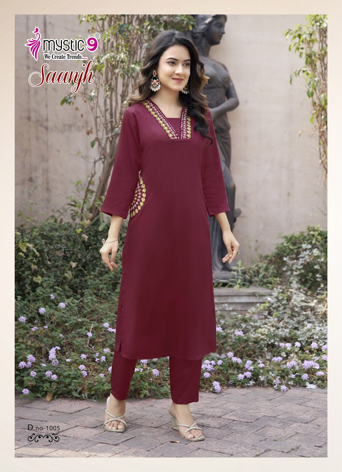 Saanjh Vol 1 Mystic 9 Gaji Silk Co Ord Set Exporter India