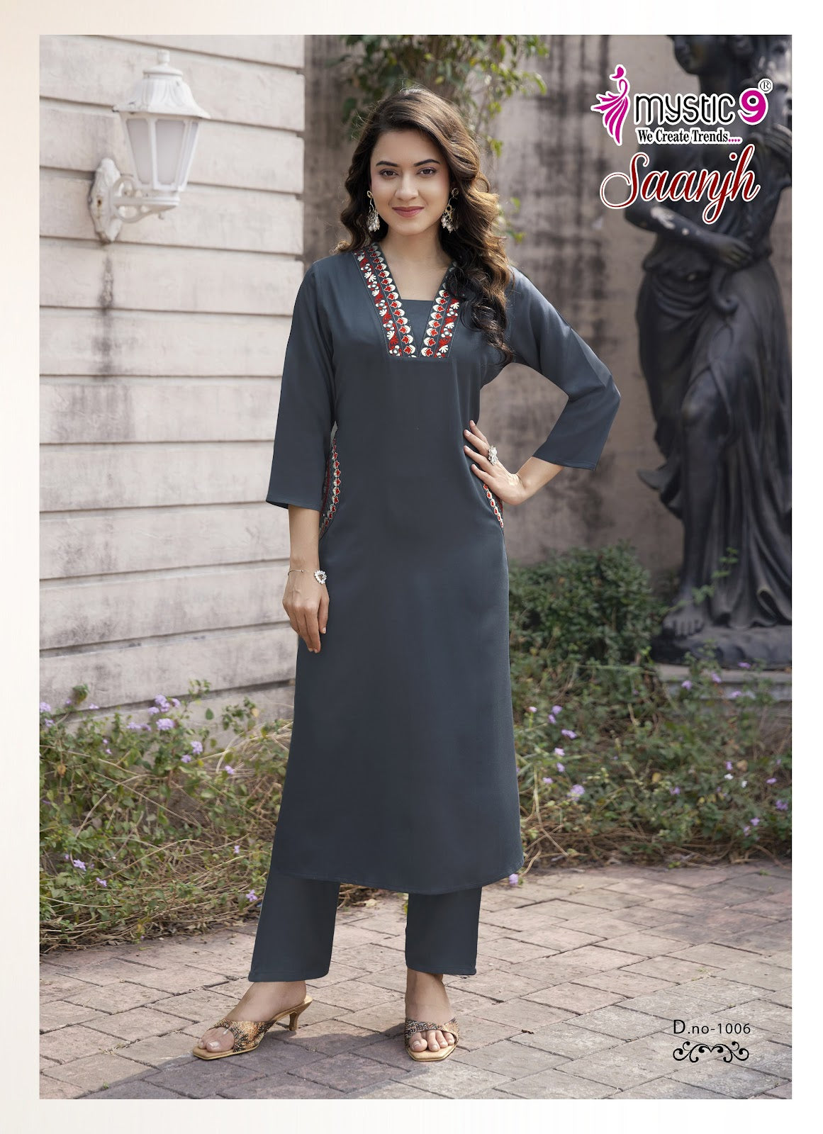 Saanjh Vol 1 Mystic 9 Gaji Silk Co Ord Set Exporter India