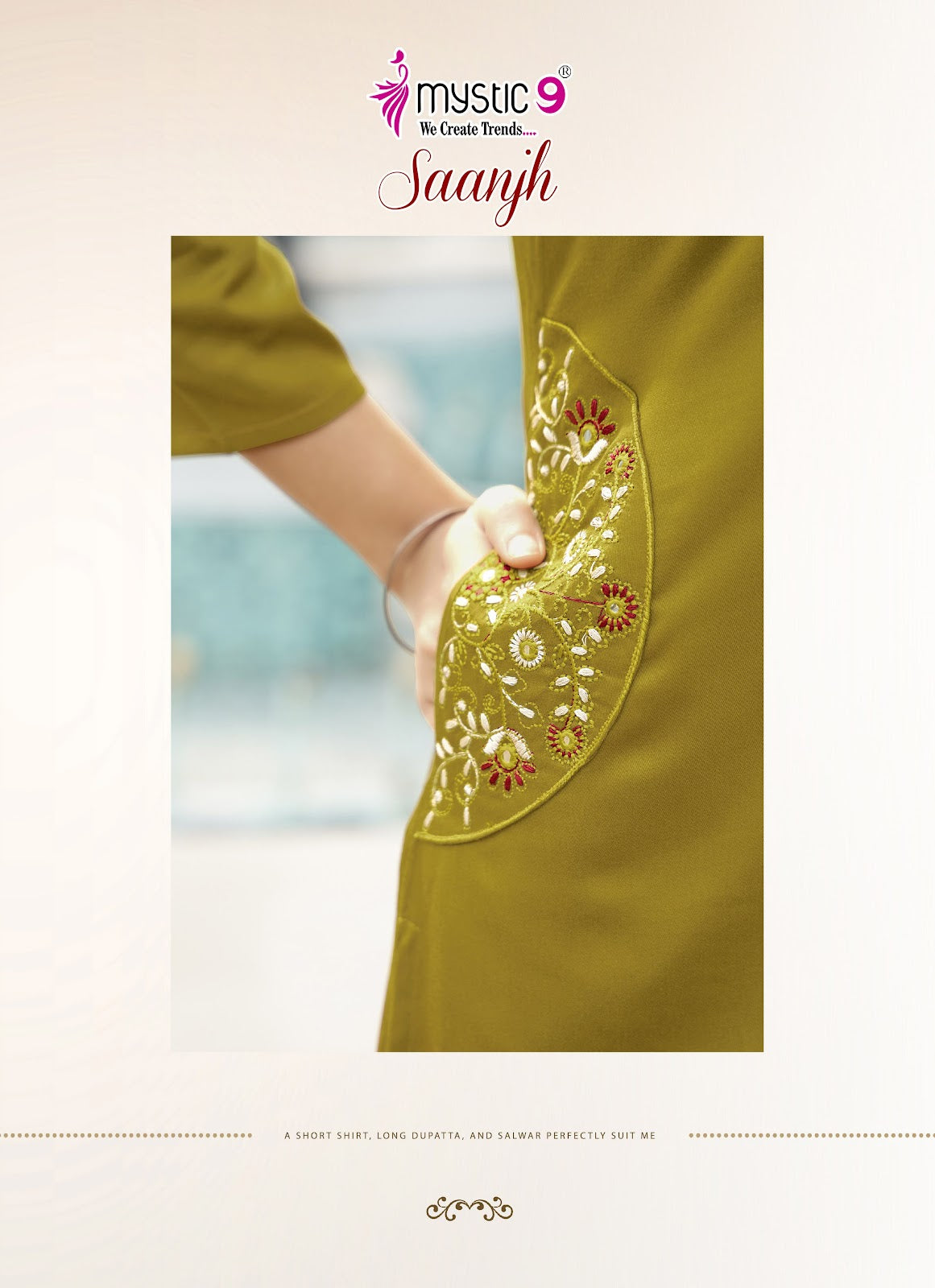 Saanjh Vol 1 Mystic 9 Gaji Silk Co Ord Set Exporter India