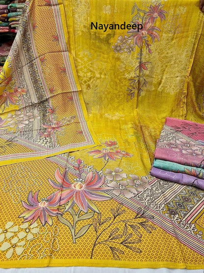 Saanvi 0203 Nayandeep Shimmer Salwar Suits Supplier India