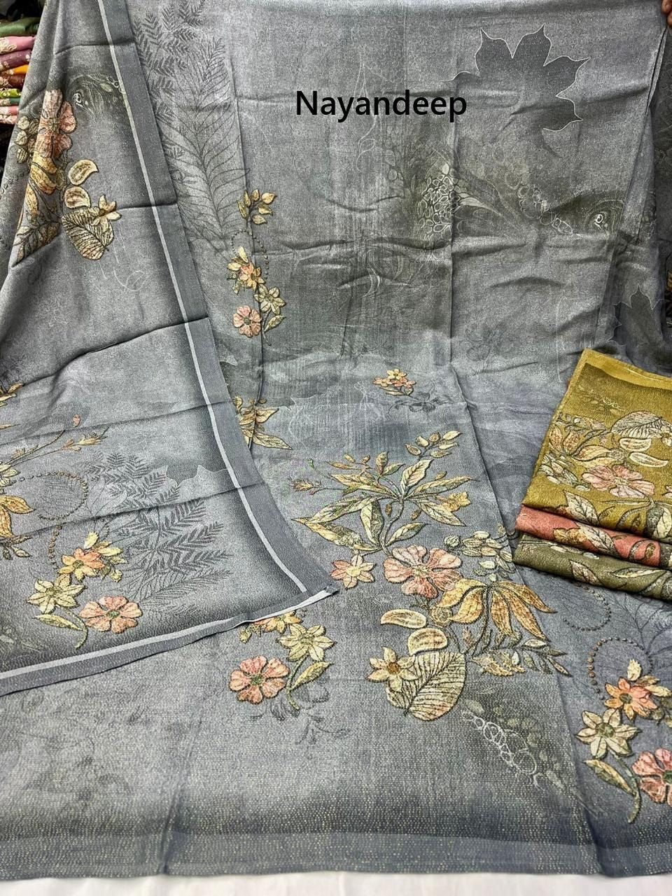 Saanvi 0203 Nayandeep Shimmer Salwar Suits Supplier India