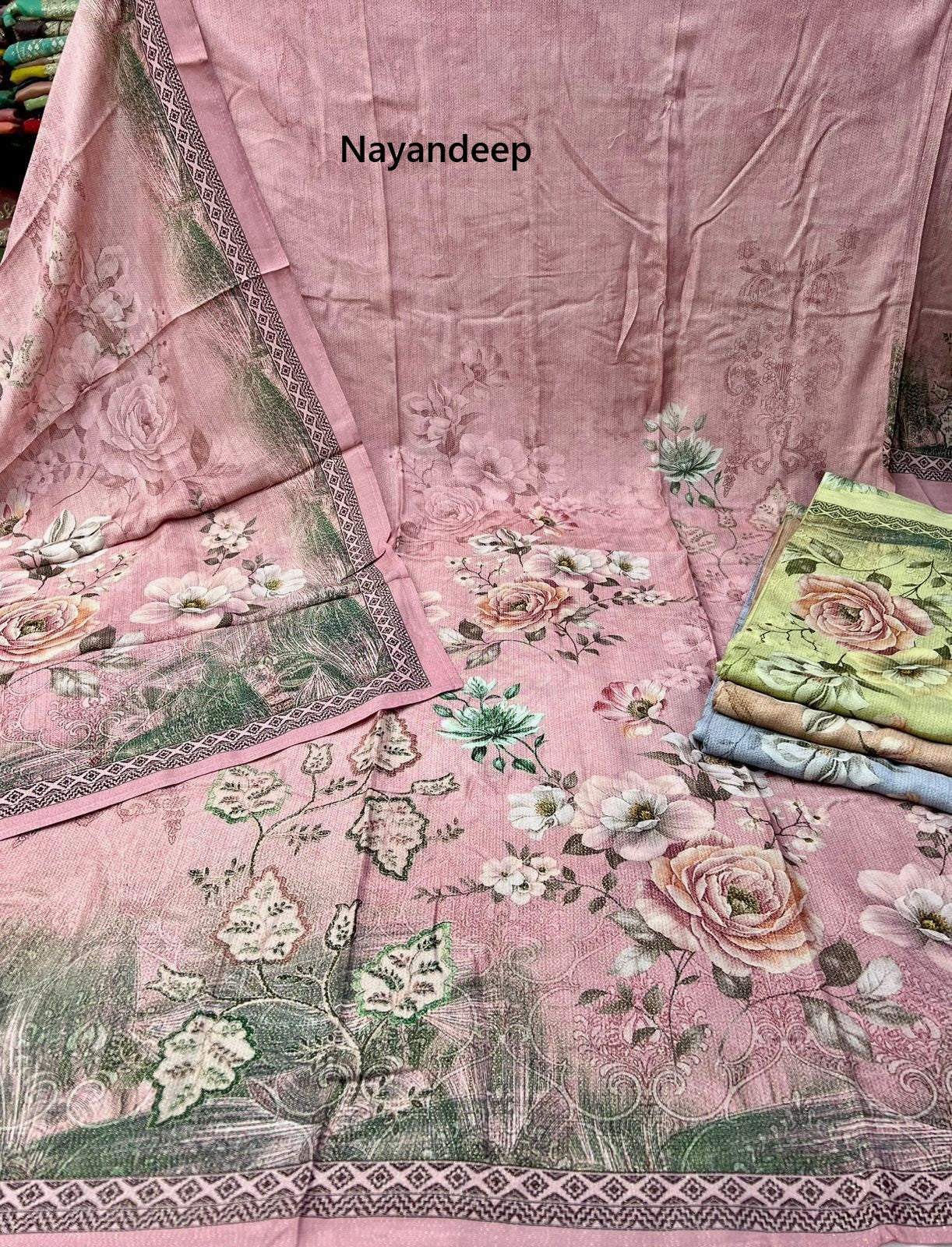 Saanvi 0203 Nayandeep Shimmer Salwar Suits Supplier India