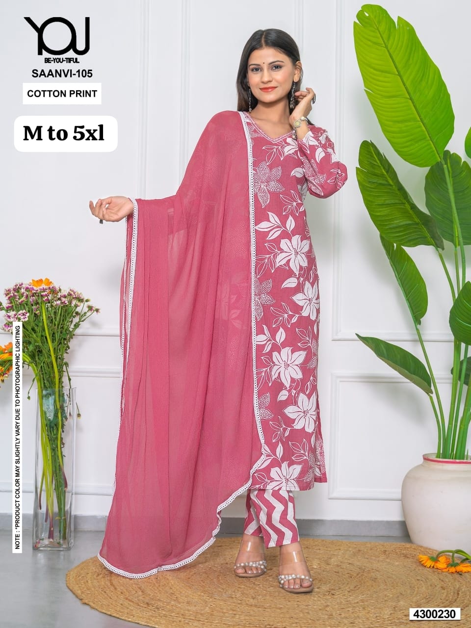 Saanvi 105 You Readymade Cotton Pant Suits Supplier Gujarat