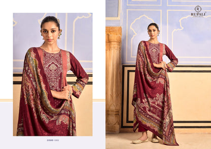 Saanvi Rupali Pashmina Suits Supplier India