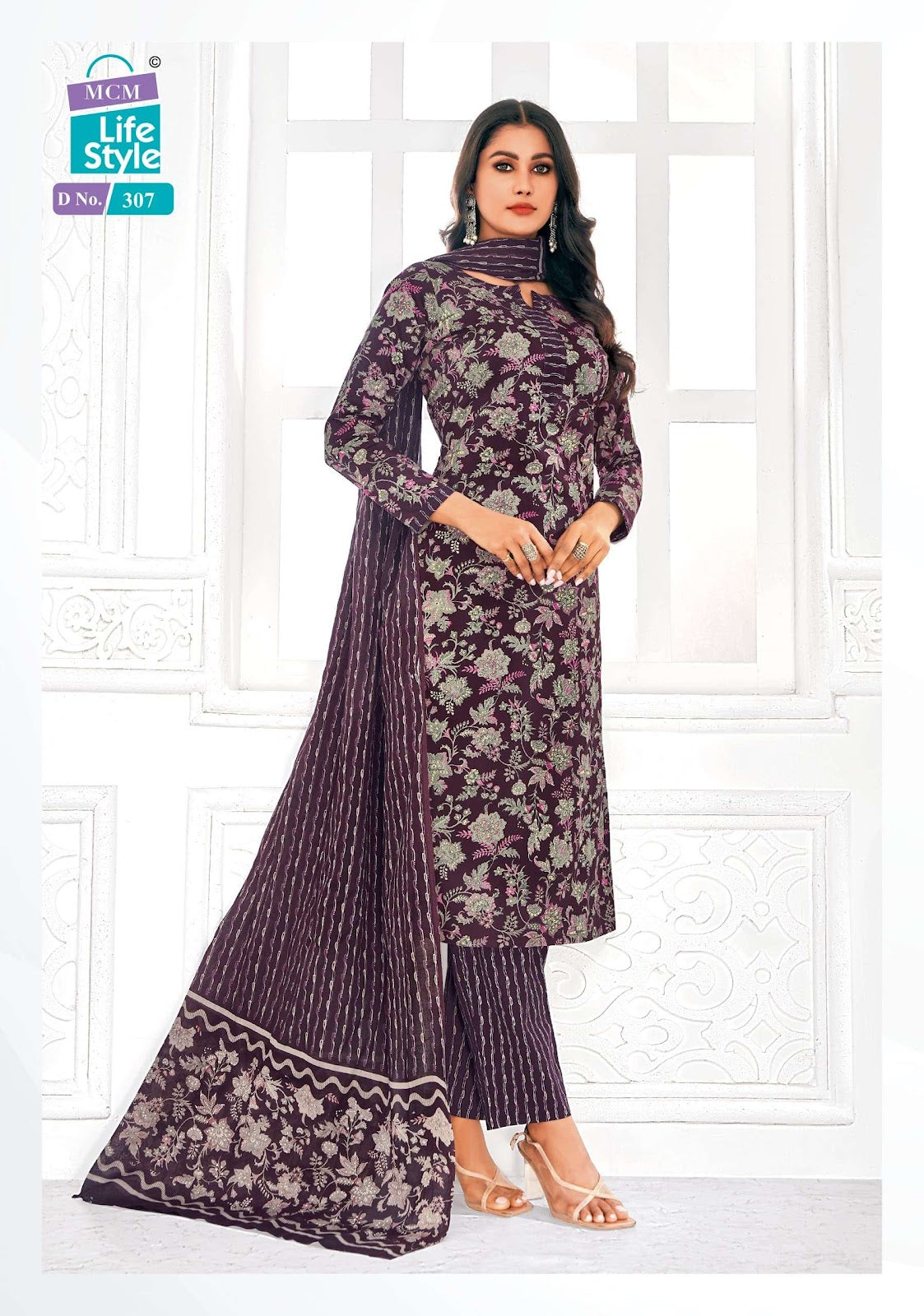 Saanvi Vol 1 Mcm Lifestyle Lawn Cotton Pant Style Suits Exporter Gujarat