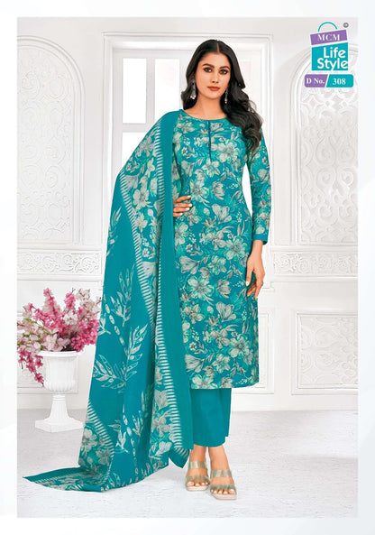 Saanvi Vol 1 Mcm Lifestyle Lawn Cotton Pant Style Suits Exporter Gujarat