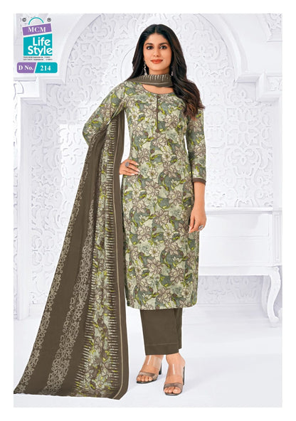 Saanvi Vol 2 Mcm Lifestyle Lawn Cotton Pant Style Suits Exporter India